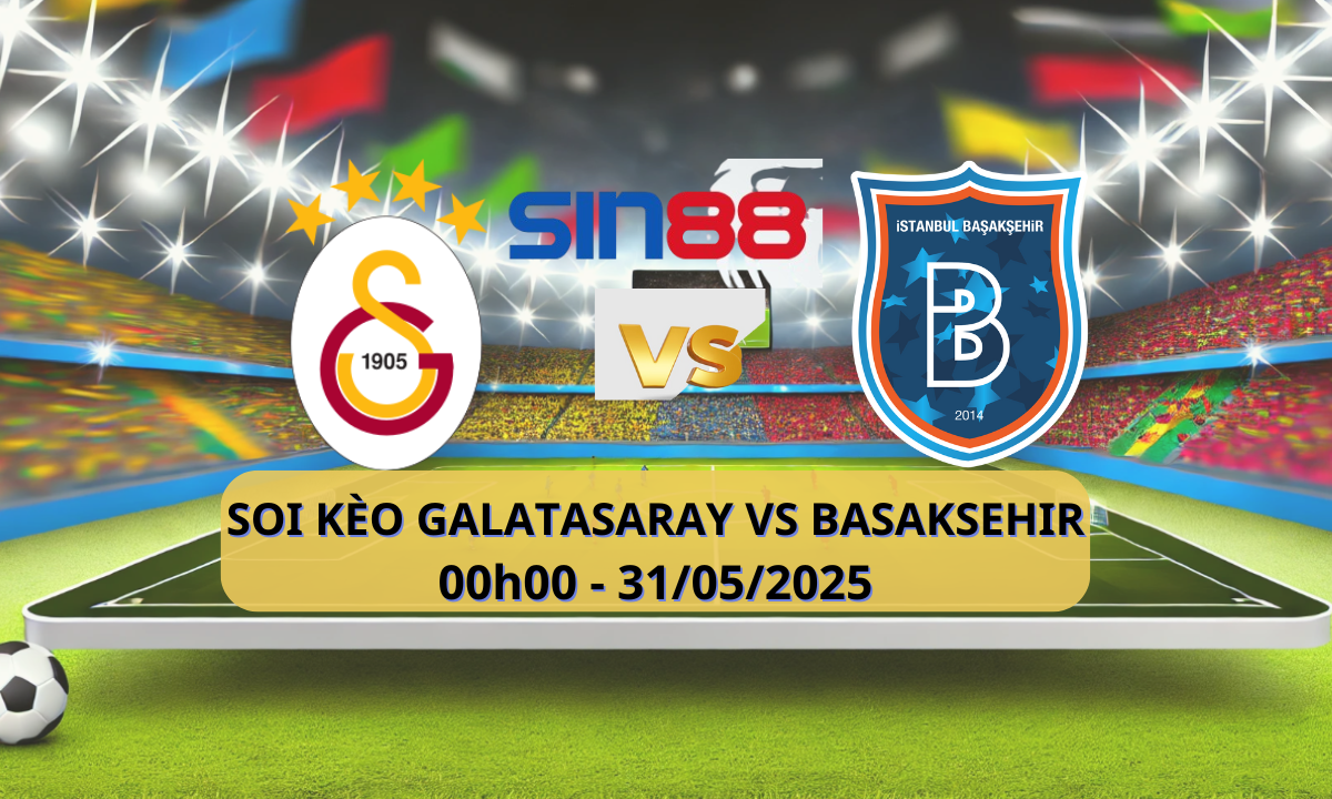 Trận đấu thể thao điện tử Galatasaray và Basaksehir